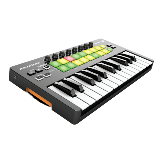 Novation Launchkey Mini Manuel Utilisateur