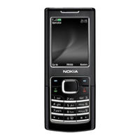 Nokia 6500 Classic Manuel D'utilisation