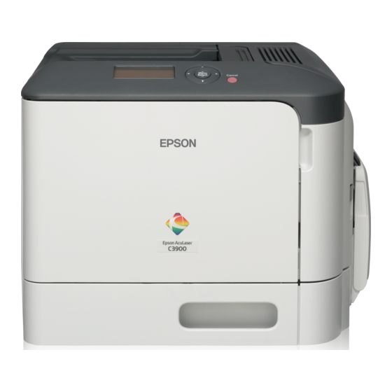 Epson AcuLaser C3900 Série Guide D'utilisation