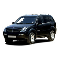 SSANGYONG Rexton 2004 Mode D'emploi