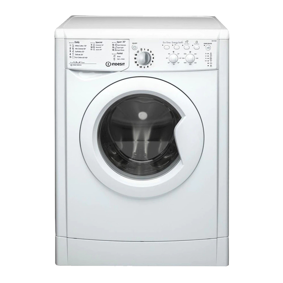 Indesit IWC 91082 Mode D'emploi