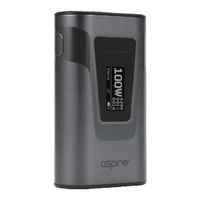 Aspire Typhon 100W Manuel D'utilisateur