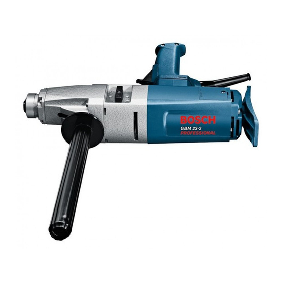 Bosch GBM 23-2 Professional Notice Originale