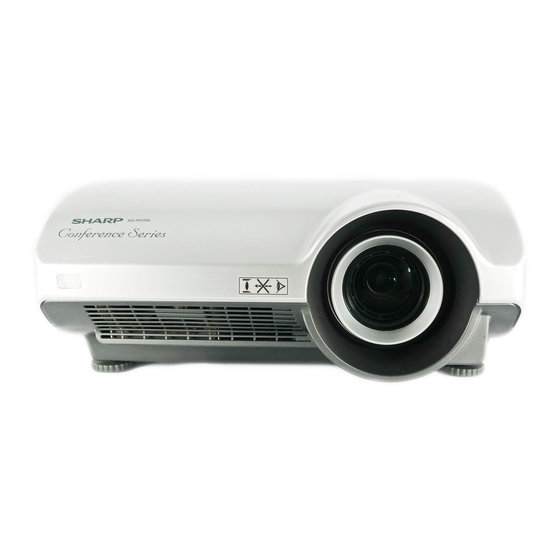 Sharp XG-PH70X Manuel De Configuration