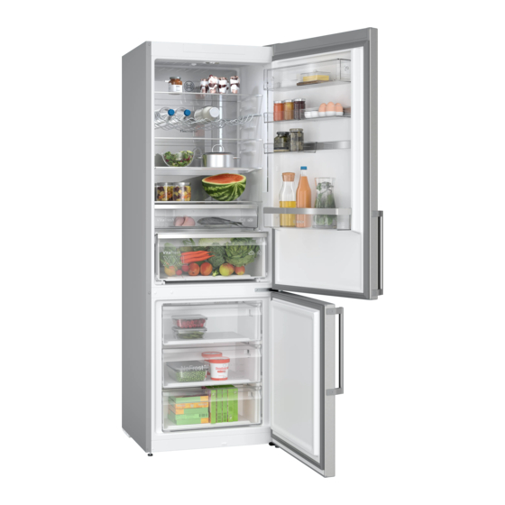 Bosch KGN49AICT Manuel D'utilisation