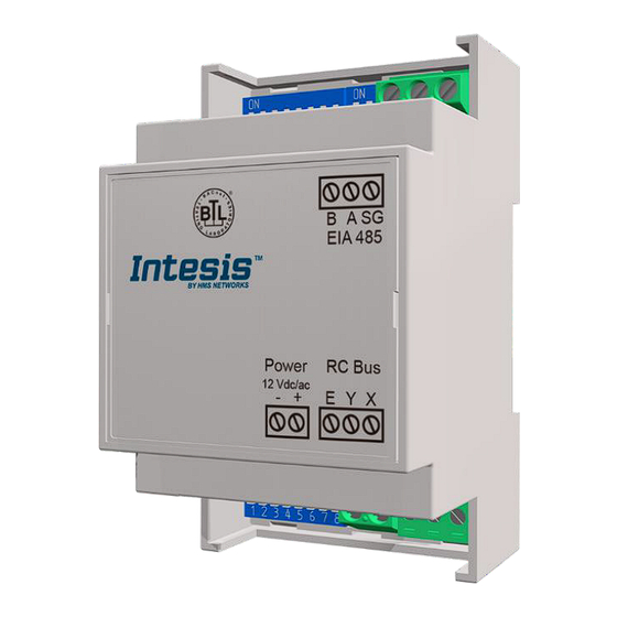 HMC Intesis INBACMID001I100 Manuel D'utilisation