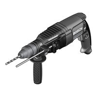Bosch GBH 2-26 E Professional Instructions D'emploi