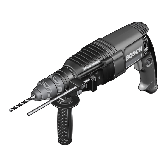 Bosch GBH 2-26 E Professional Instructions D'emploi