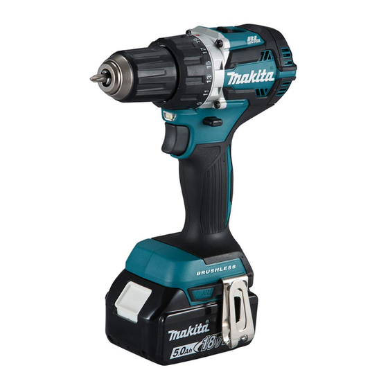 Makita DDF484JX1 Manuel D'instructions