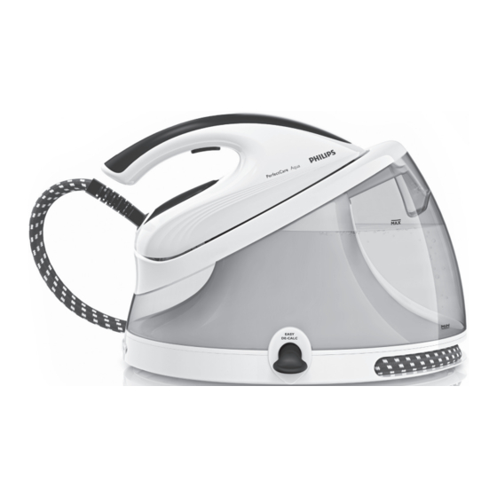 Philips PerfectCare Aqua GC8600 Série Mode D'emploi