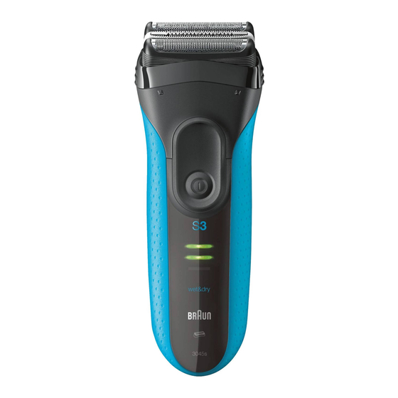 Braun 3 Serie Mode D'emploi