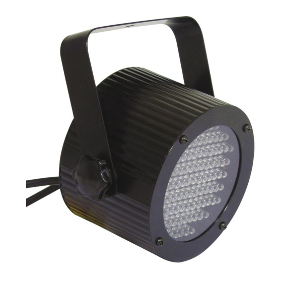 EuroLite LED PS-86 RGB Spot I Flood Mode D'emploi