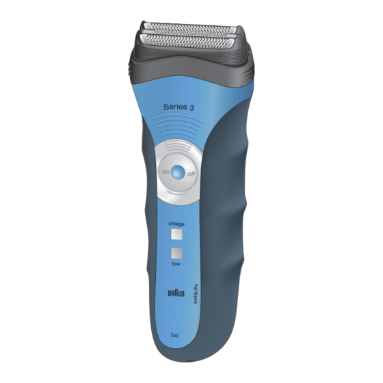 Braun 3 Serie Mode D'emploi