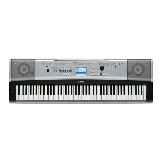 Yamaha Portable Grand DGX-530 Mode D'emploi