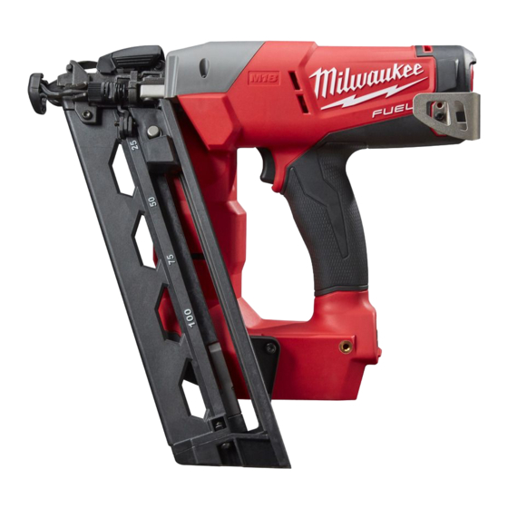 Milwaukee M18 CN16GA Manuels