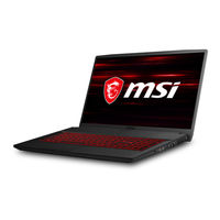 MSI GF75 THIN 8RD-074FR Manuel D'utilisation