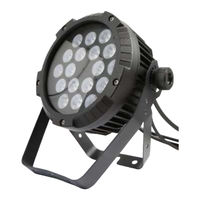 Beamz Professional BWA 418 Aluminium LED PAR Manuel D'instructions