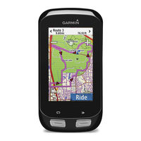 Garmin Edge 1000 Manuel De Demarrage Rapide