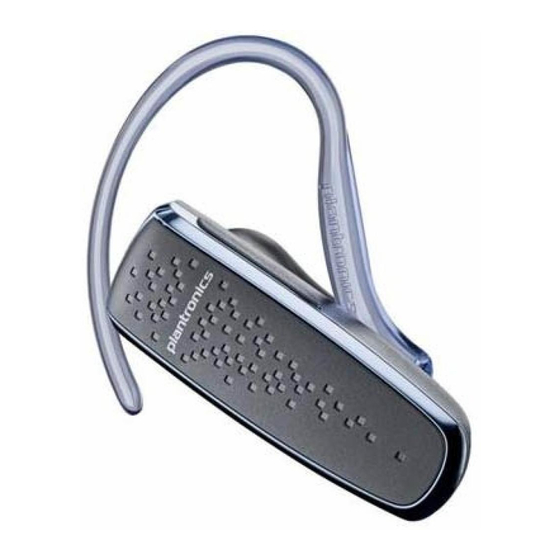 Plantronics M20 Mode D'emploi