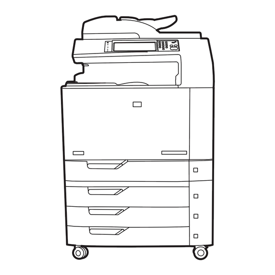 HP MFP Color LaserJet Série Guide D'utilisation