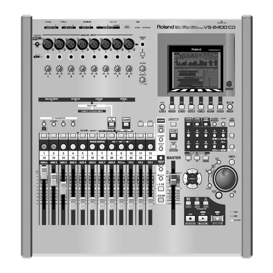 Roland VS-2400CD Mode D'emploi