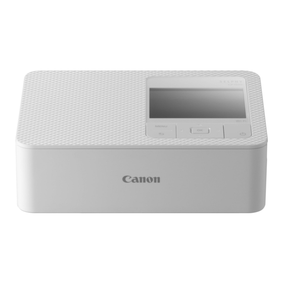 Canon SELPHY CP1500 Guide D'utilisation Avancée