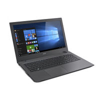 Acer Aspire E5-575TG-53NF Manuel D'utilisation