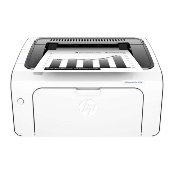 HP LASERJET PRO M12A Guide De L'utilisateur