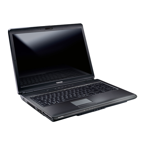 Toshiba Satellite L350 Manuel De L'utilisateur