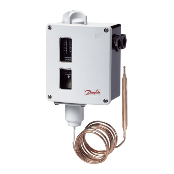 Danfoss RT 107 Guide D'installation