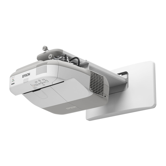 Epson BrightLink 475Wi Guide De L'utilisateur