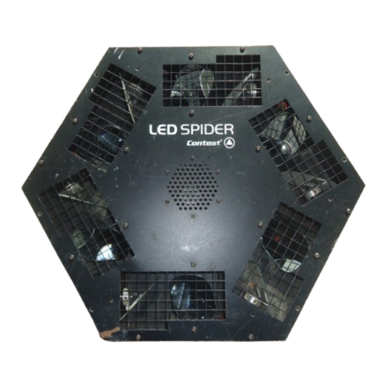 Contest LED SPIDER Guide De L'utilisateur