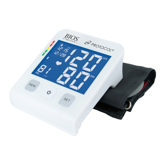 BIOS Diagnostics BD240 Mode D'emploi
