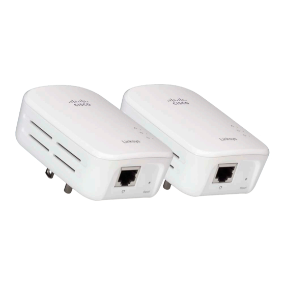 Cisco Linksys Powerline PLEK500 Manuels