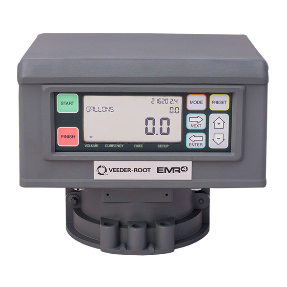 Veeder-Root EMR4 Mode D'emploi