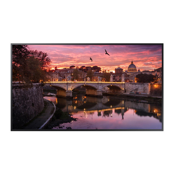 Samsung Smart Signage QBN Serie Manuel D'utilisation