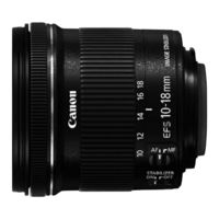 Canon EF-S10-18mm f/4.5-5.6 IS STM Mode D'emploi