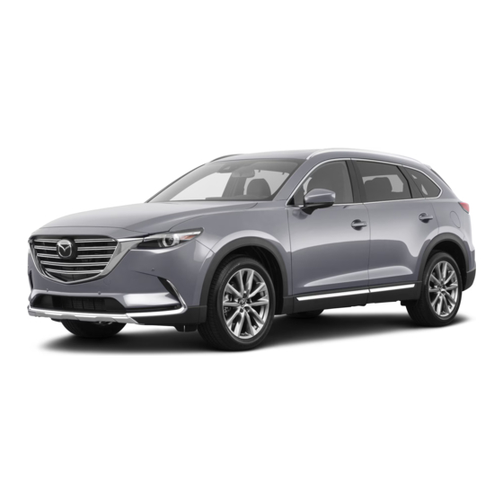 Mazda CX-9 2018 Manuels