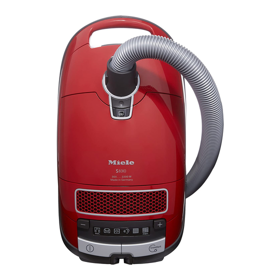 Miele S 8310 Mode D'emploi