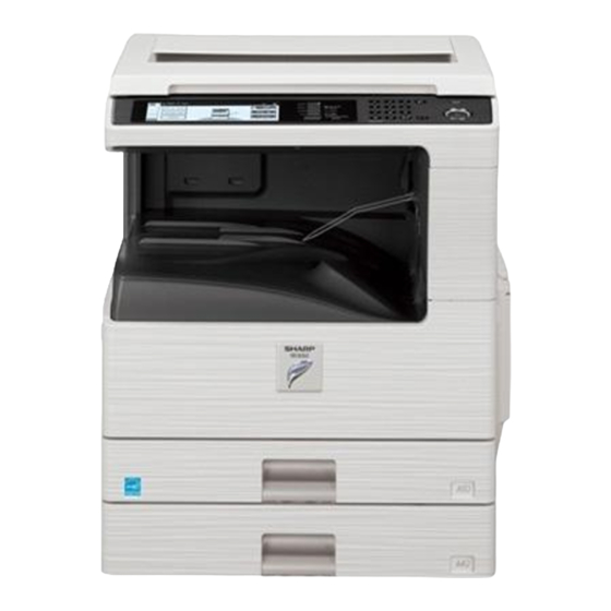 Sharp MX-M260N Manuel En Ligne