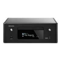 Denon CEOL RCD-N10 Manuel De L'utilisateur