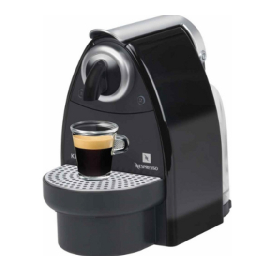 Nespresso  ESSENZA AUTOMATIC Mode D'emploi