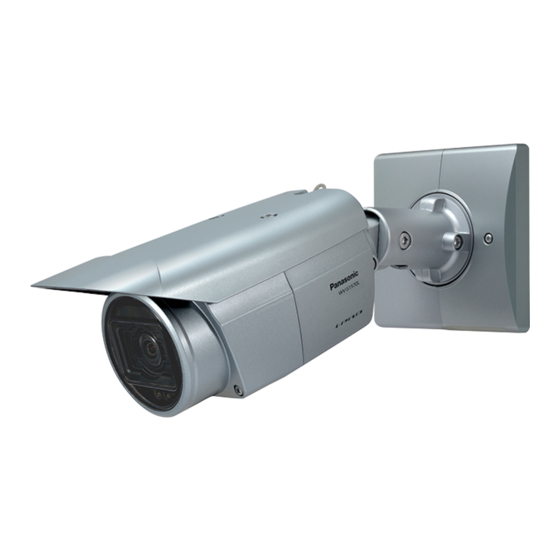 Panasonic WV-S1570L Mode D'emploi