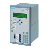 Siemens SIPROTEC 7UT612 Manuel