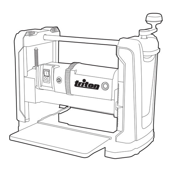 Triton TPT 125 Instructions D'utilisation Et Consignes De Sécurité