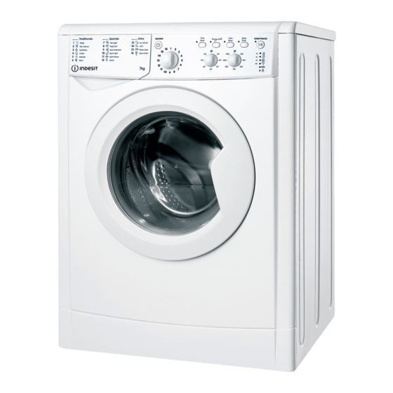 Indesit IWC 71252 Mode D'emploi