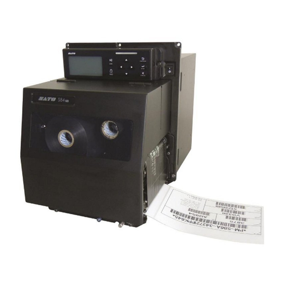 SATO S84ex Manuel D'utilisation