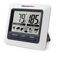 ThermoPro TP-04 Mode D'emploi