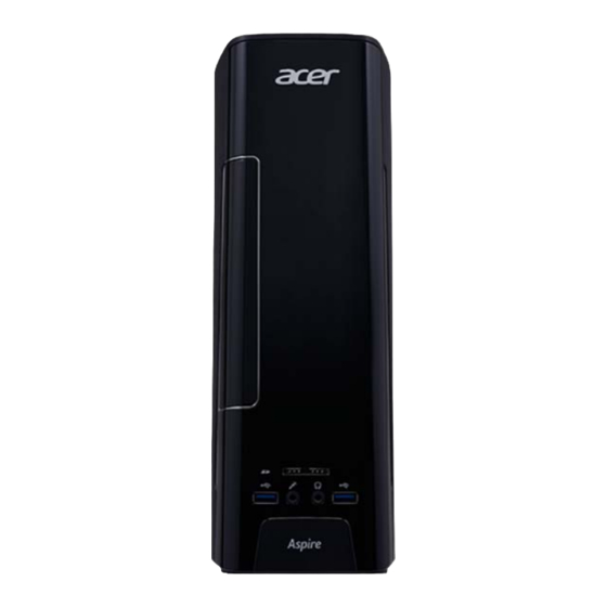 Acer ASPIRE XC-780 024 Manuel D'utilisation