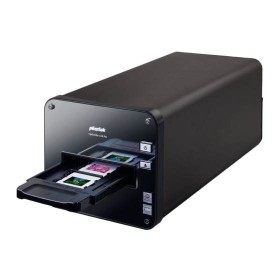 Plustek OpticFilm 120 Pro Guide De L'utilisateur